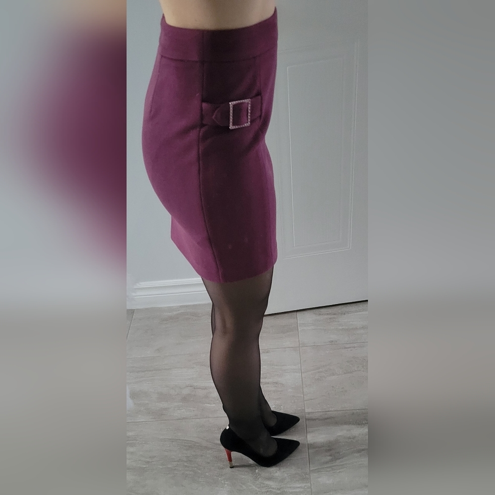 Love Republic Purple Diamond Mini Skirt